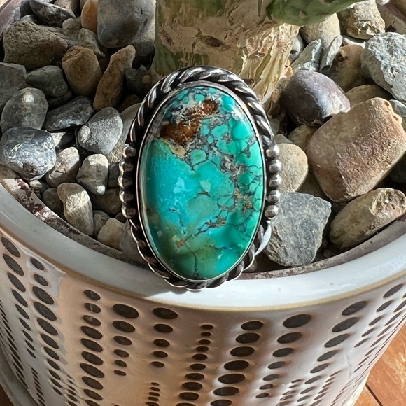Artisan Jewelry - Hubei Turquoise Ring